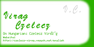virag czelecz business card